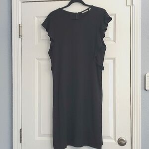 Halogen ruffle sheath dress